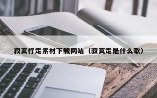 开封寂寞行走素材下载网站（寂寞走是什么歌）